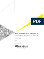 Impact Assessment of Tax Automation in Commercial Tax Department, Kerala, india