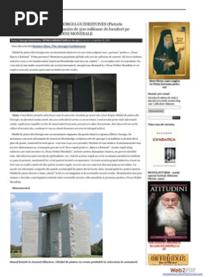 Despre Georgia Guide Stone
