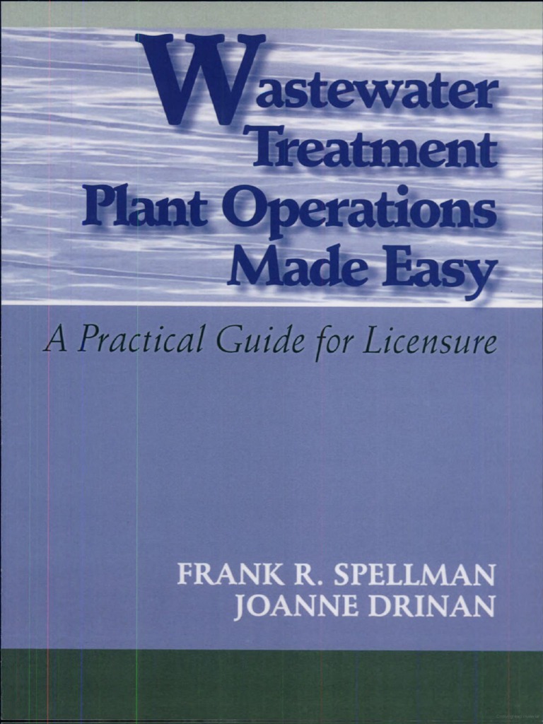 Wastewater Treatment Plant Operations Made Easy PDF