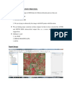 Orthorectification Process:: Input Image