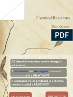 Chemical Reactions - 11-12