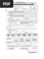 For Office Use Only: Application Form For Competitive Examination (CSS) - 2014