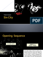Sin City Trailer Analysis