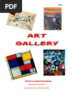 Art Gallery Worksheets