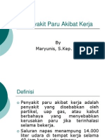 Penyakit Paru Akibat Kerja