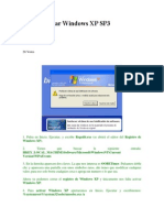 Como Validar Windows XP SP3