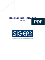 SIGEP-WEB Manual Básico de Acesso