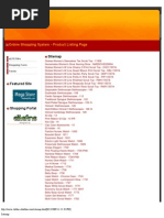 Download Online Shopping System - Product Listing Page Sitemap by Tre SN18511427 doc pdf