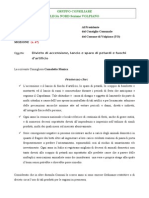 Interrogazione 47 - MOZIONE Divieto Accensione e Scoppio Patardi e Fuochi Artificio in Genere