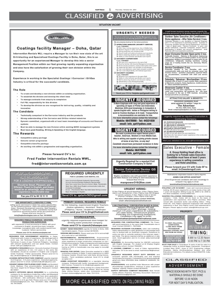 Classified Advertising | PDF | Apartment | Sales