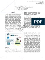 Li-Fi Technology in Wireless Communication: M.Thanigavel M .Tech CSE DEPT