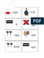 Kindergarten Sight Word Picture Representations