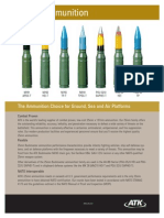 25mm Ammunition Family for Land, Sea & Air