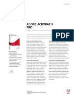 Adobe Acrobat 9 PRO: Protect Documents and Accelerate Information Exchange With PDF