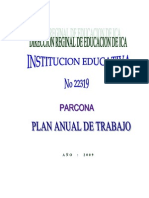 Plan de Trabajo Anual 2009