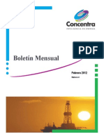 Boletín Mensual Público - Febrero 2012-concentra