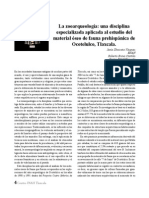 2009 02 La Zooarqueología, Una Disciplina Especializada PDF