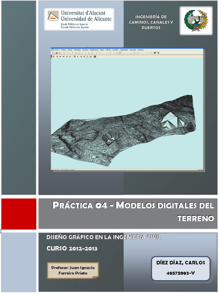 04 - Modelos Digitales Terreno | PDF | Modelado científico | Modelo de ...