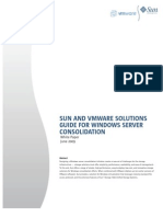 Sun and VMware Solutions Guide for Windows Server Consolidation