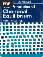 The Principles of Chemical Equilibrium