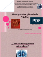 Hemoglobina Glicosilada TRABAJO FINAL Valeria