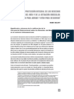 Mary Beloff-Modelo de La Protección Integral de Los Derechos Del Niño y de La Situación Irregular