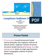 Geodinamika Pantai - LongShore Sedimen Transport