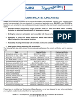 ATEX CertificatE updating