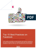 15 Best Practises On Facebook