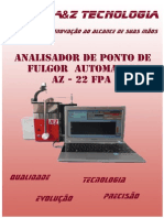 catalógo analisador de ponto de fulgor AZ-22FPA