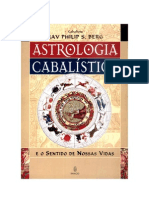 Astrologia Cabalistica. Rav Philips s. Berg