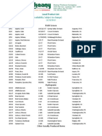 (Availability Subject To Change) : Field Grown