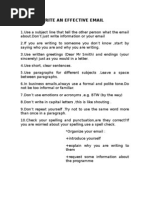 Download How to Write an Effective Email by gentlecat87 SN18522480 doc pdf