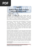 Download Bab 5 Analisa Daya Tarik Investasi Papua Barat by Neneng Nurbaeti Amien SN185234015 doc pdf