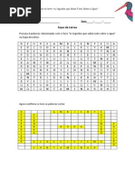 Sopa de Letras