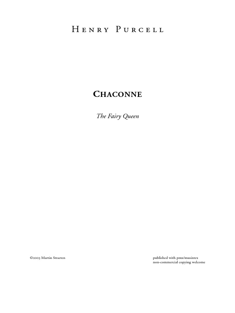 Chacon Ne Fairyqueen | PDF