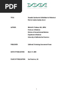 Download Wearable Cardioverter Defibrillator for Patients at Risk for Sudden Cardiac Arrest by California Technology Assessment Forum SN18523619 doc pdf