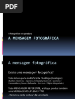 Xxx a Mensagem Fotografica o Obvio e o Obtuso
