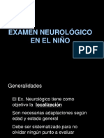 Examen Neuro Niño