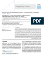 Computational and experimental prediction of dust production in pebble bed reactors—Part I