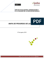 Mapa de Progreso - IPEBA 2012