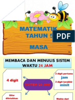 Masa Dan Waktu Tahun 5