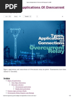 Types and Applications of Overcurrent Relay (Part 1) - EEP