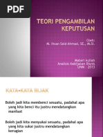 Download TeoriPengambilanKeputusanbyEdwinPrimeSN185287811 doc pdf