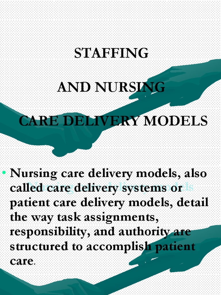 💋 Nursing care delivery models. A taxonomy of nursing care