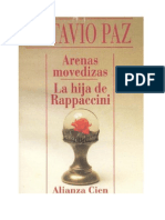 Paz, Octavio - Arenas Movedizas y La Hija de Rappaccini