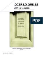 Reconocer Lo Que Es - Bert Hellinger
