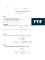 Matrices Inversas Laterales: Indice