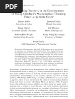 Download 2005 Supporting Teachers in the Development of Young Children Mathematical Thinking by numbersense SN185315 doc pdf
