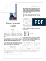 Propiedades Fisicoquímicas de La Leche